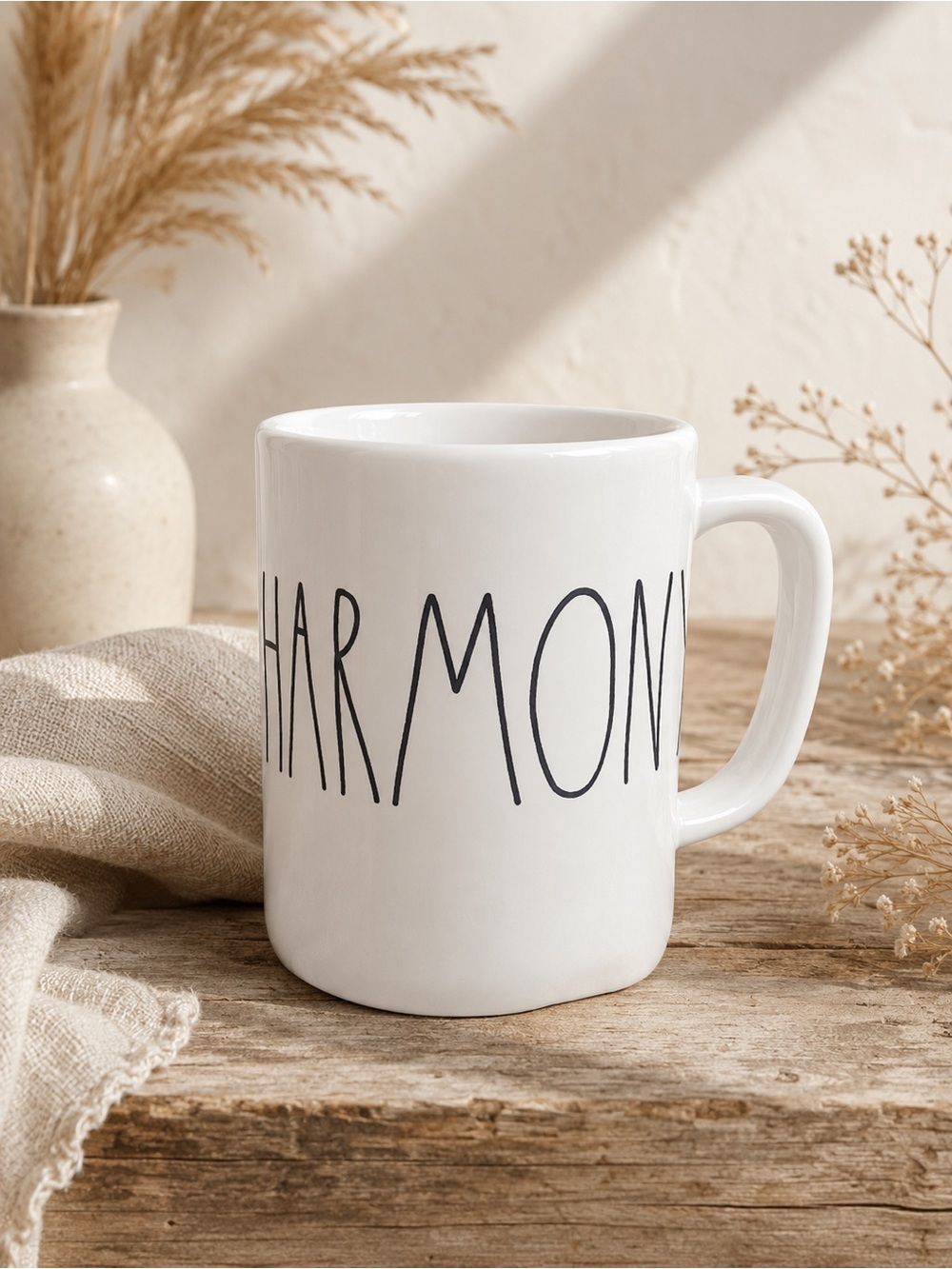 Rae Dunn Harmony Mug‎ LL Farmhouse Coffee Cup
